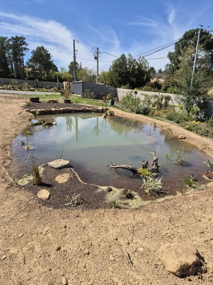 Terrassement piscine à Prades